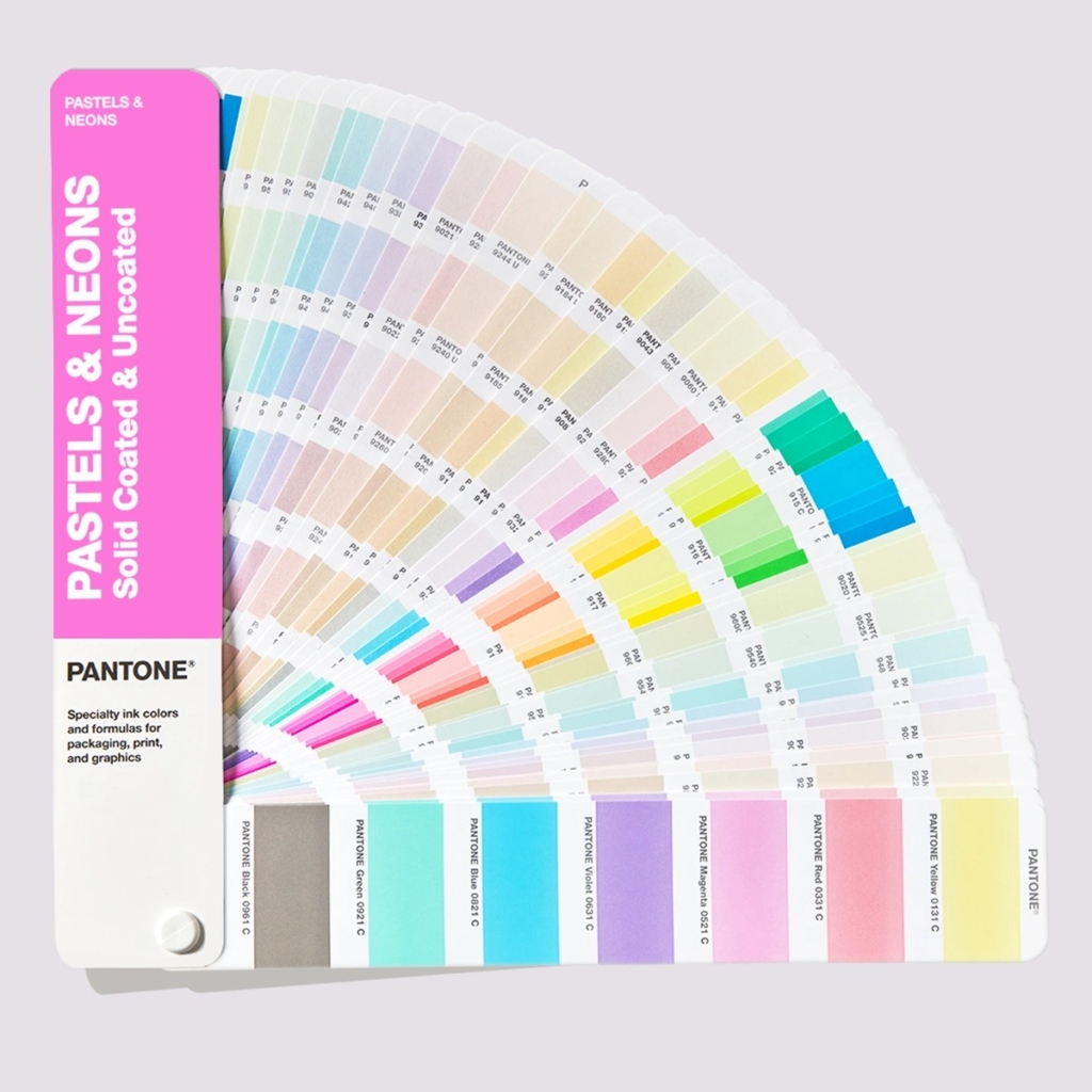 PASTELS & NEONS GUIDE COATED & UNCOATED PANTONE