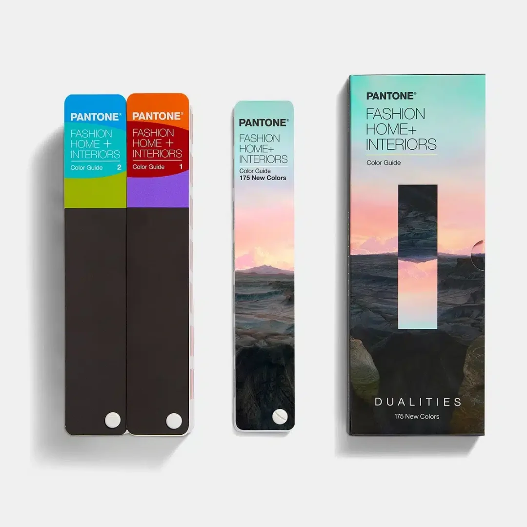 ASC Pantone Diriyah x Pantone - Blog - fhi Paquete de expansión Fashion, Home + Interiors Color Guide + Dualities